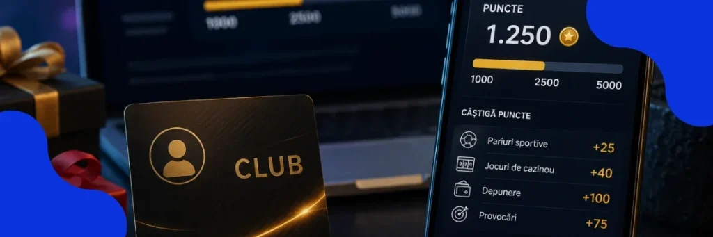 Cum strâng puncte și XP în Winner Club