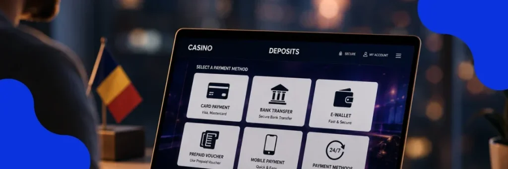 Ce cazinouri online oferă cele mai multe metode de depunere pentru jucători din România?