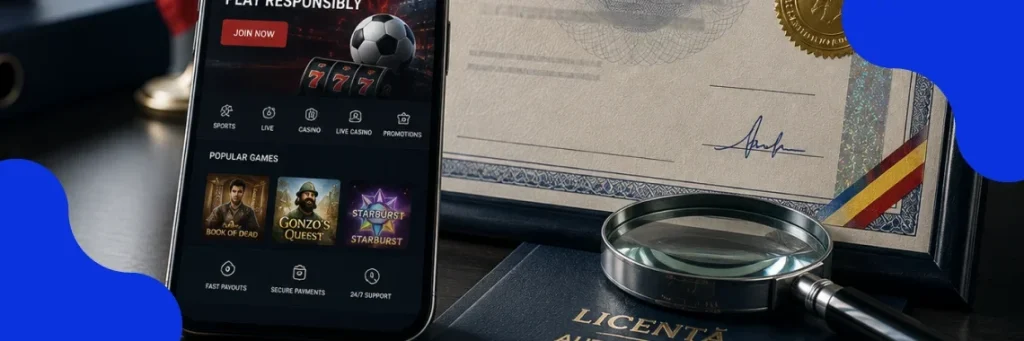 Cine operează Winner.ro și ce licență ONJN are platforma