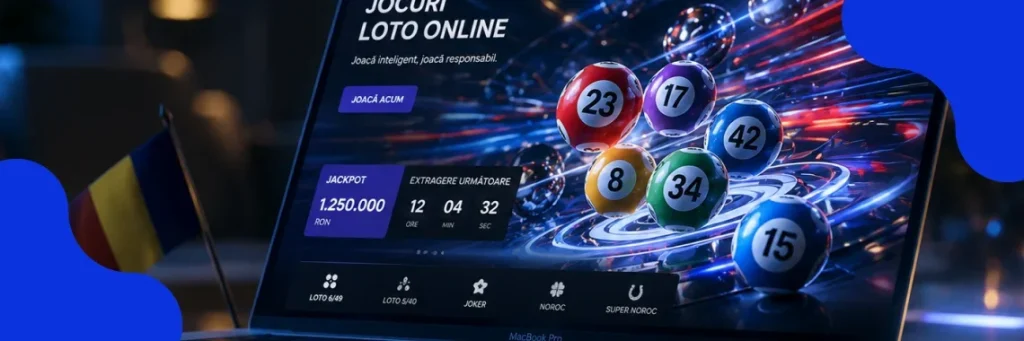 Unde pot juca jocuri loto online legal în România